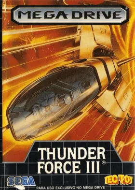 Thunder Force III (Japan, USA) box cover front